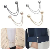 Black magnetic clothes clip