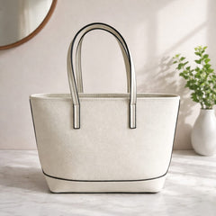 David Jones Leather Tote Bag